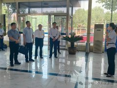 德州市天衢新区宋官屯商会来平原华达集团参观交流