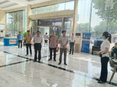 全国工商联汽摩配商会莅临平原汽车行业商会、平原华达集团调研指导工作