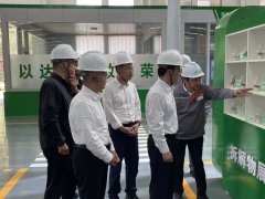 德州市委书记朱开国一行莅临德州新之源再生资源科技有限公司